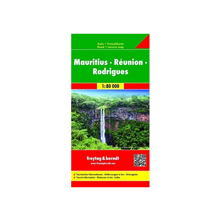 Mauritius - Reunion - Rodrigues Road Map